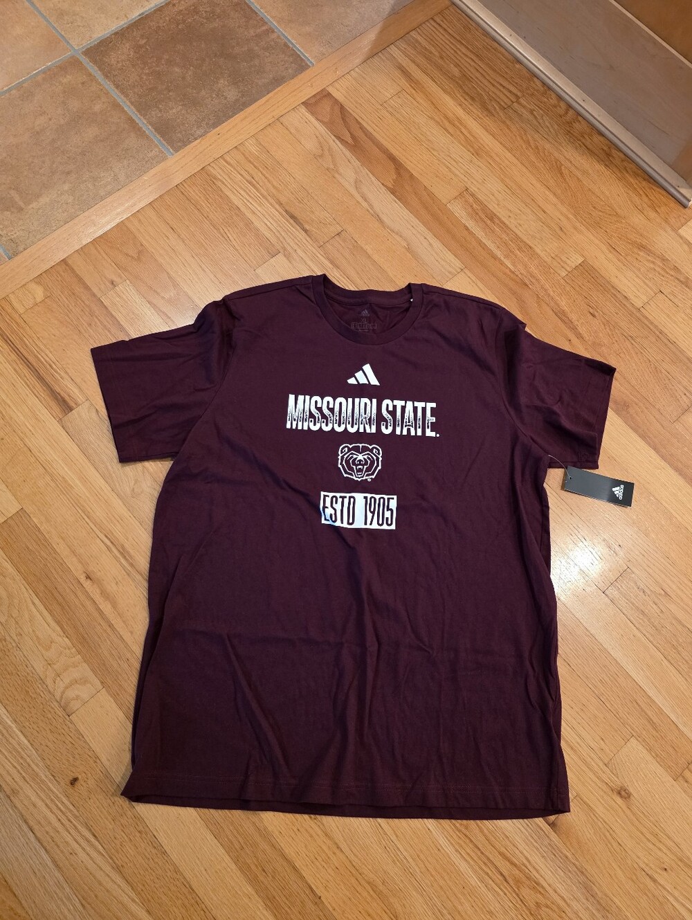 Adidas Missouri State Bears Men's Fresh Short Sleeve Tee